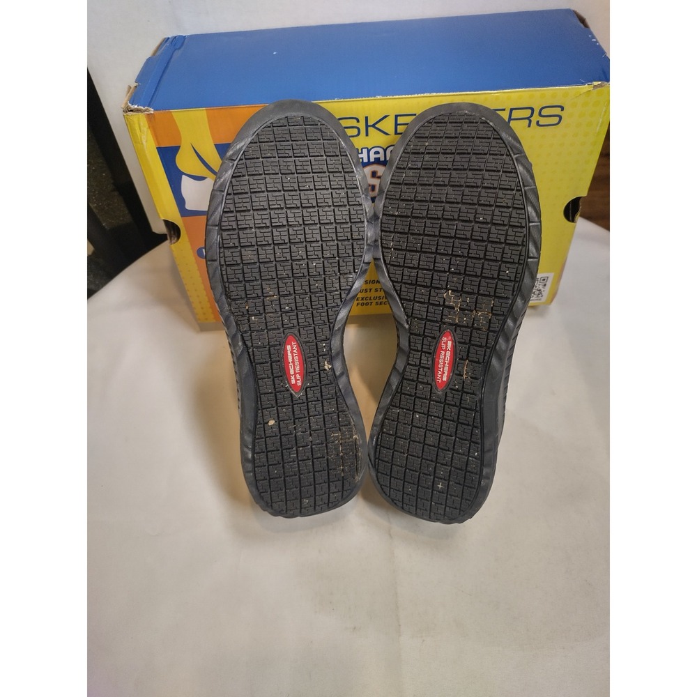 Skechers Work Slip-ins Squad Chaos SR JASUL Black Sneakers Womens 8.5 108194 - Picture 7 of 8